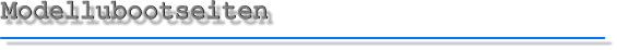 Modellubootseiten