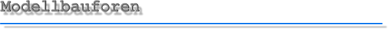 Modellbauforen